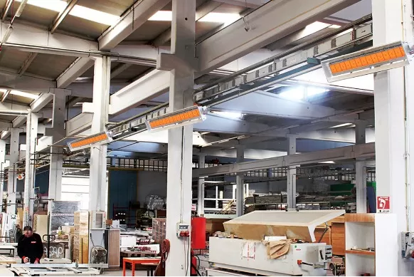 Hoşseven HRK- E 32 Doğalgazlı Seramik Radyant Isıtıcı - 32 kw - Görsel 3